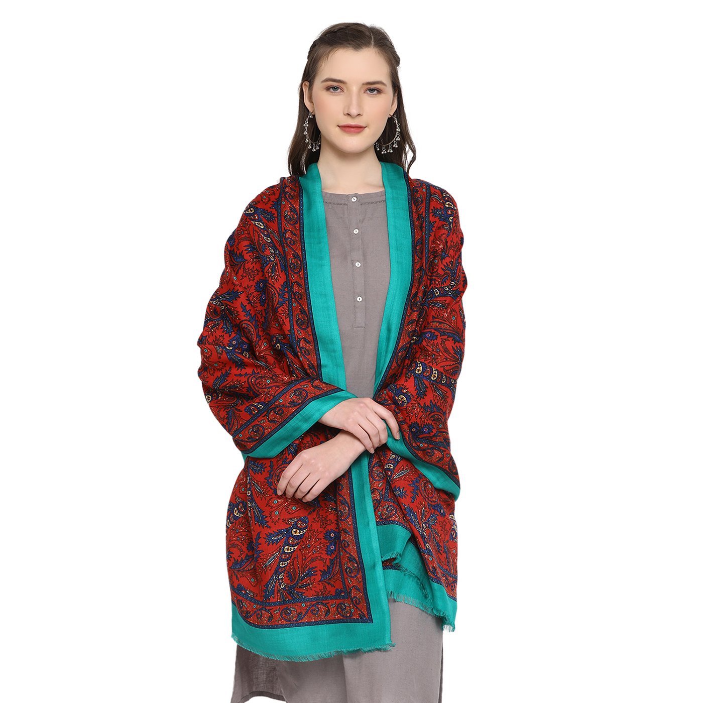 woolen stole for ladies - Shingora