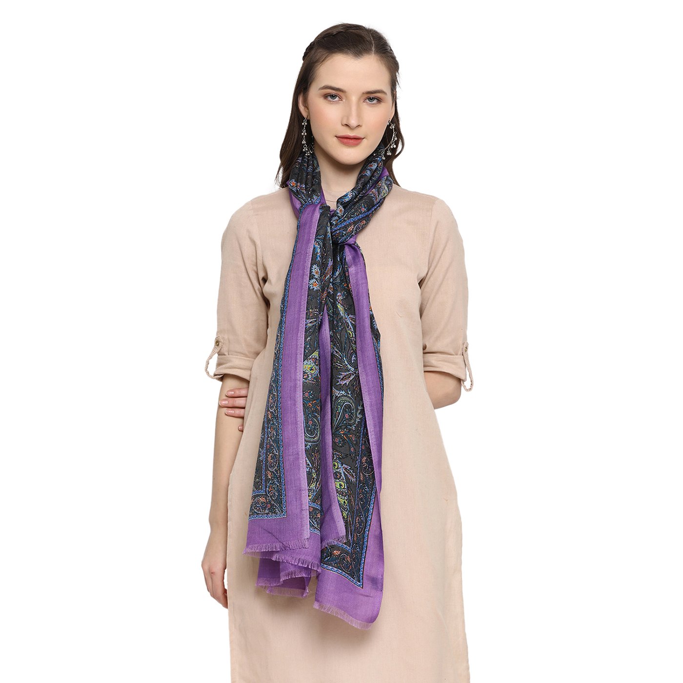 woolen stole for ladies - Shingora