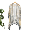 Modal Traditional Printed Black Shrug