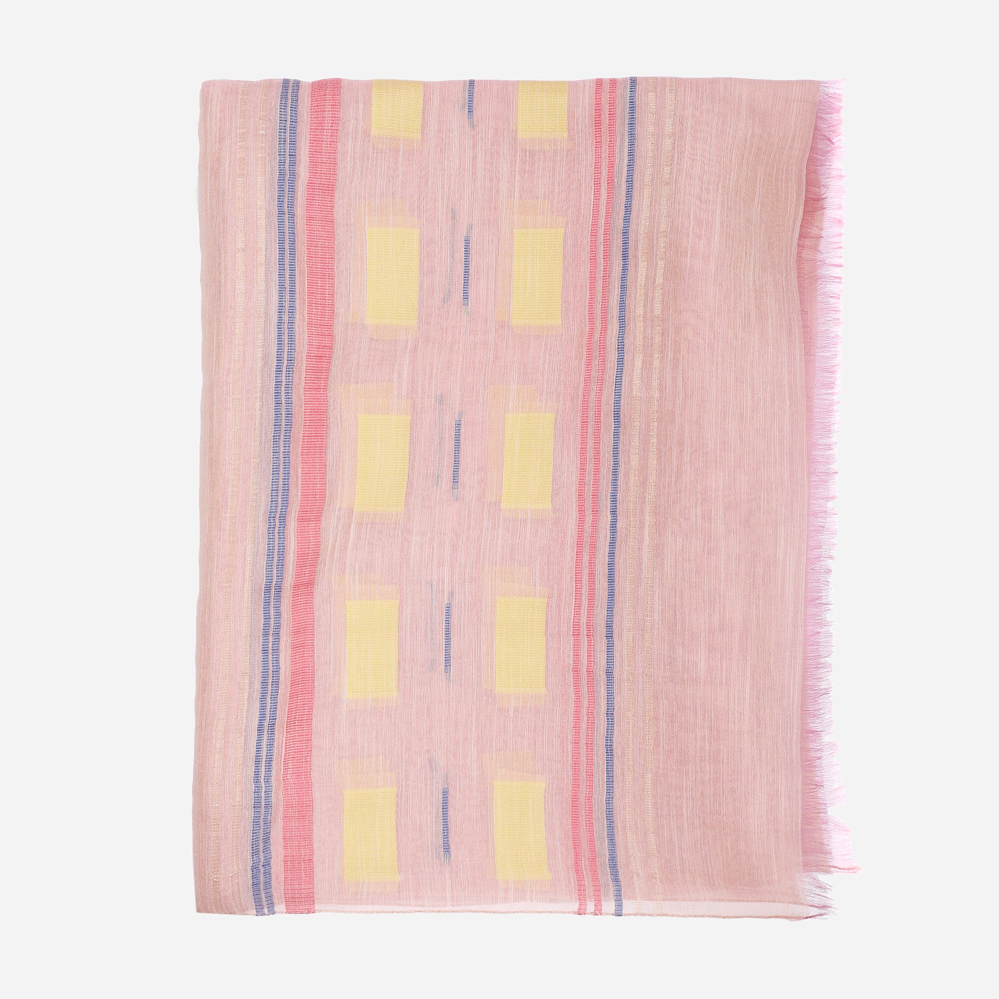 Aaditri Striped Cotton Silk Dupatta