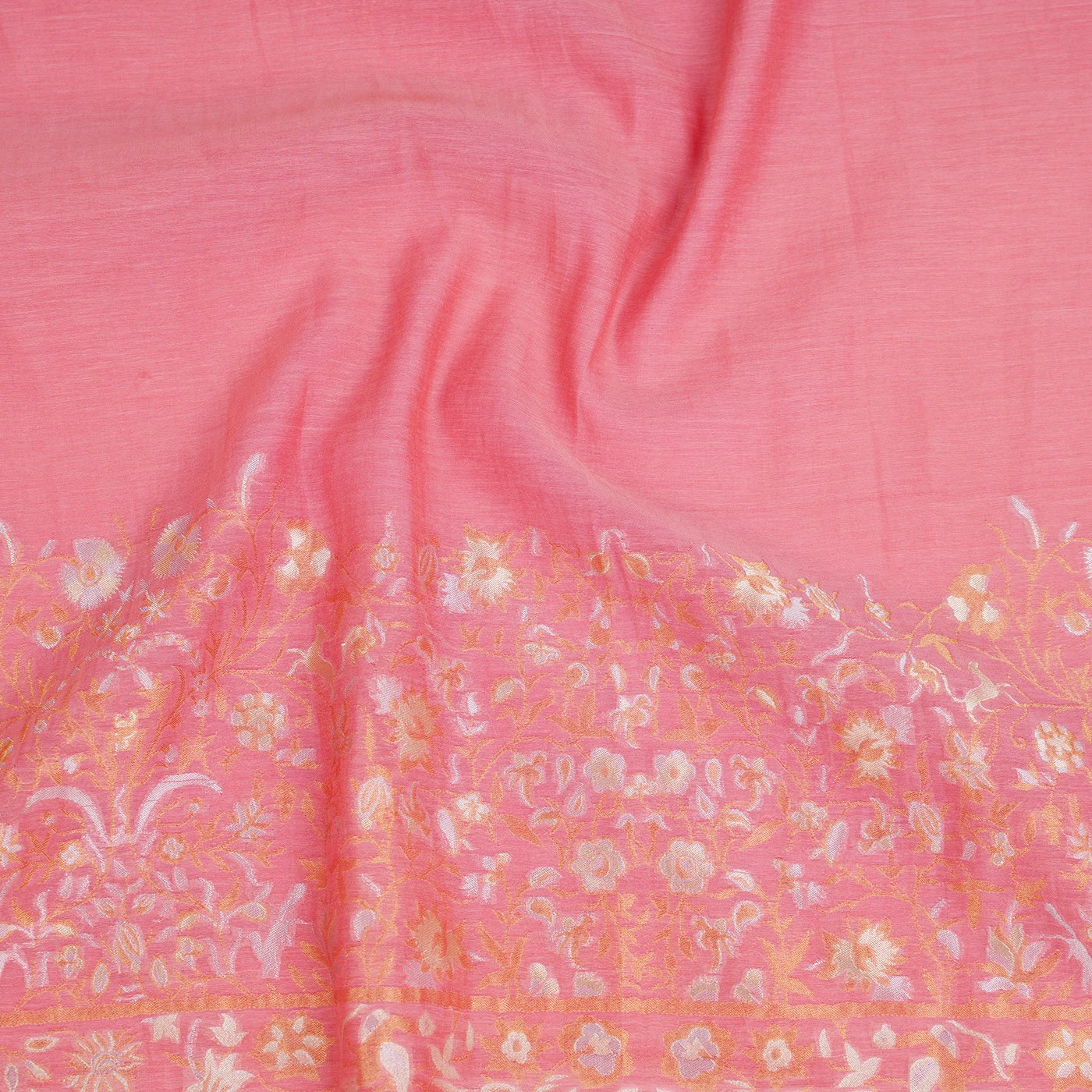 Floral Jaal Woven Design Fabric
