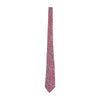 Pink Silk Printed Tie