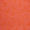 Zari Buti Orange Woven Design Fabric