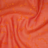 Zari Buti Orange Woven Design Fabric