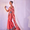 Tussar Printed Silk Saree