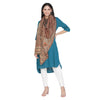 Daisy Wool and Metallic Kani Stole